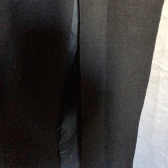 Midi Halter LBD w/ thigh split - Picture 3 of 4